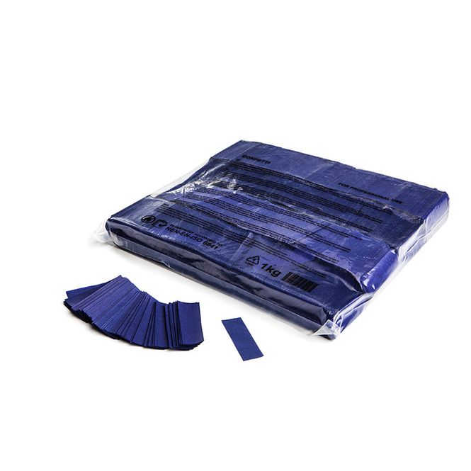 Hovedbilde Blå konfetti, papir 1kg