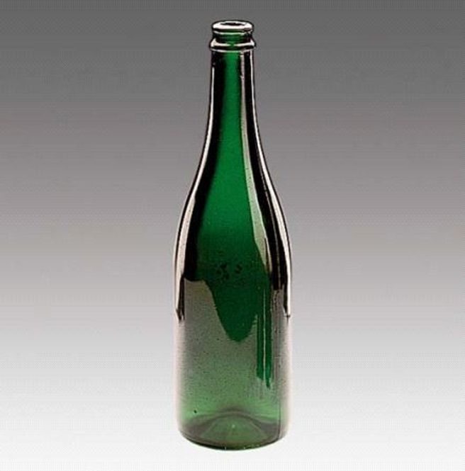Hovedbilde Champagneflaske knusbar, grønn