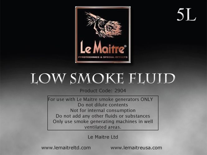 Hovedbilde Low Smoke Fluid 5 Ltr